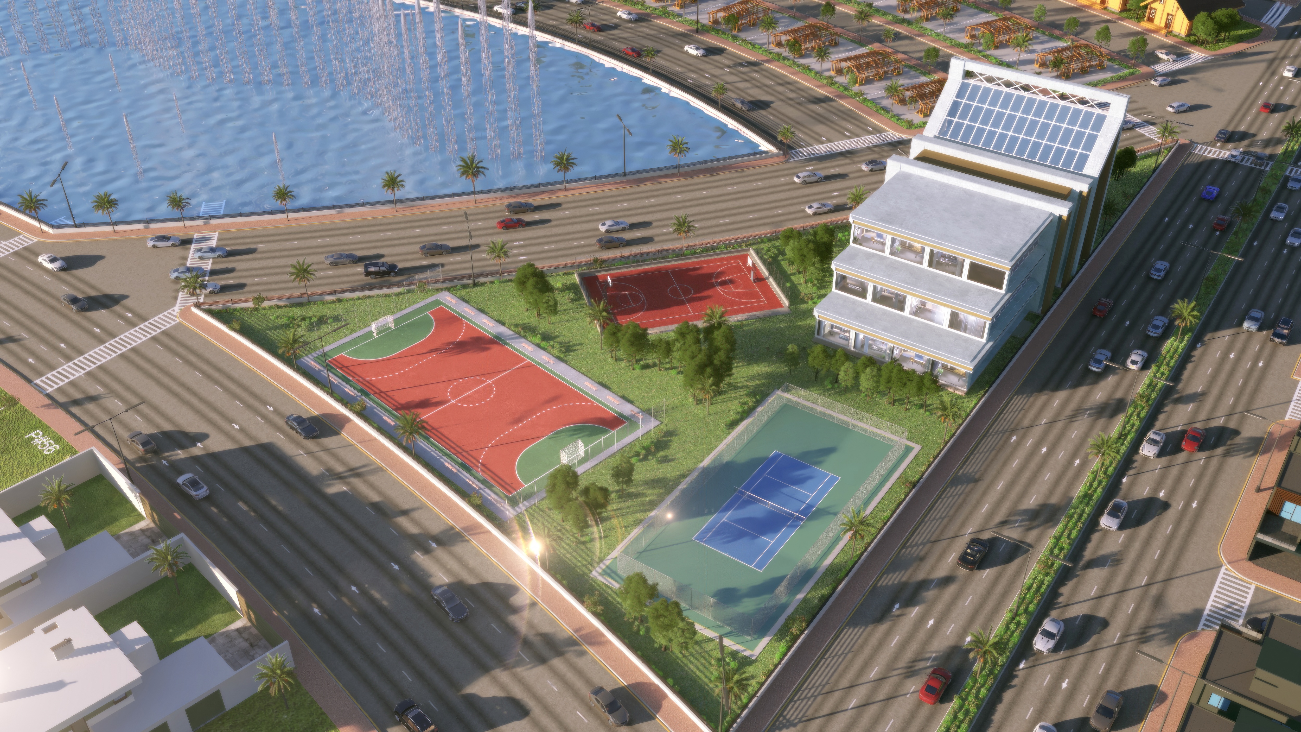State-of-the-Art Sports Complex & Gym